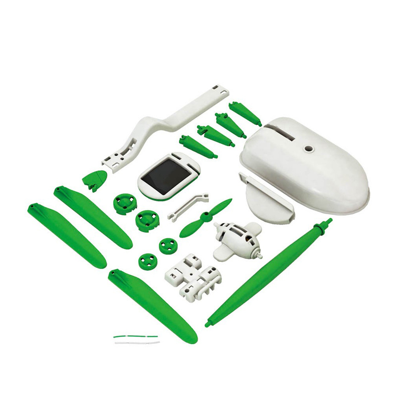 Diy Robot Electronics Kit - Kit Robô Solar 6 em 1: