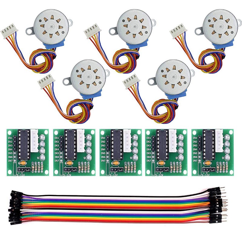 Stepper Motor 28Byj - 5 conjuntos de motor de passo