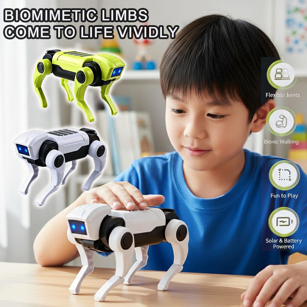 Diy Robot Electronics Kit - Brinquedo Robô Cão RC de Montagem