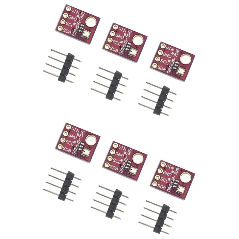 Bme280 Humidity Sensor - N09R-6PCS BME280 5V Sensor Digital Temperatura