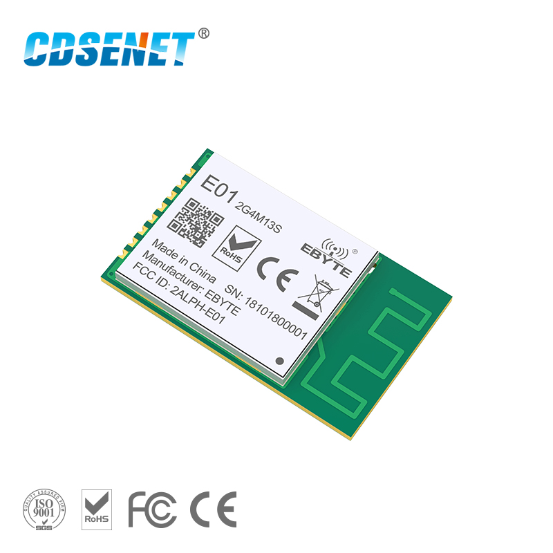 Nrf24L01 Module Wireless - 5 pces nrf24l01p 2.4ghz 20mw E01-2G4M13S