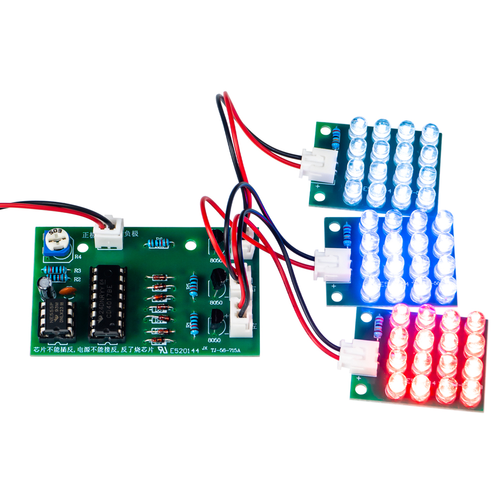 Diy Electronics Kits For Kids - Kit eletrônico diy led luz piscante
