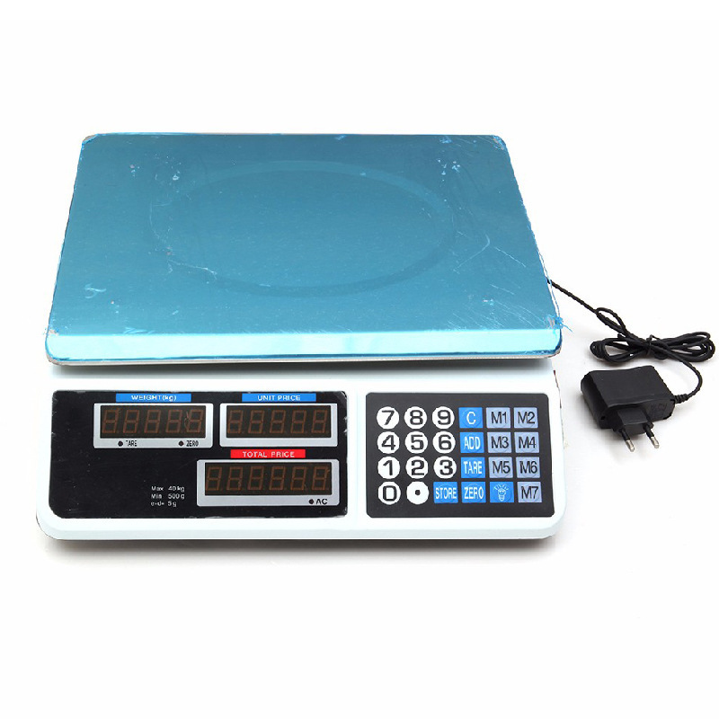 Diy Electronics Stores - Balança eletrônica de aço inoxidável 30kg,