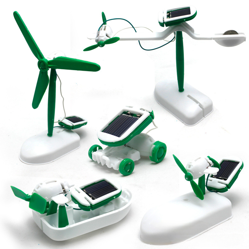 Kit Robô Solar 6 em 1: Brinque - Diy Robot Electronics Kit avaliação e preço