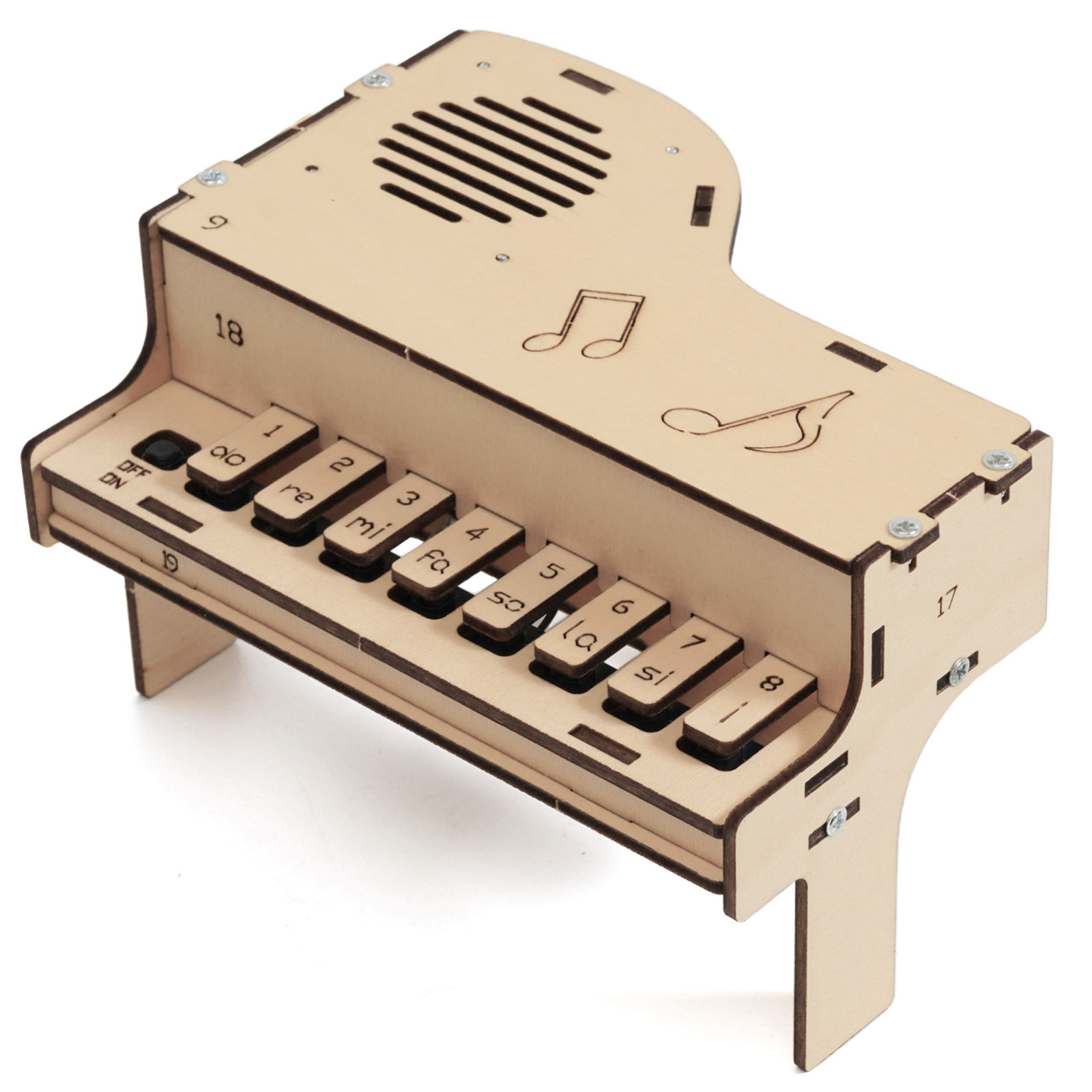 Diy modelo de piano eletrônico - Diy Electronics Kits For Kids avaliação e preço