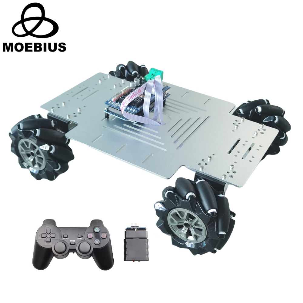 Kit de carro robô com roda mec - Diy Robot Electronics Kit avaliação e preço