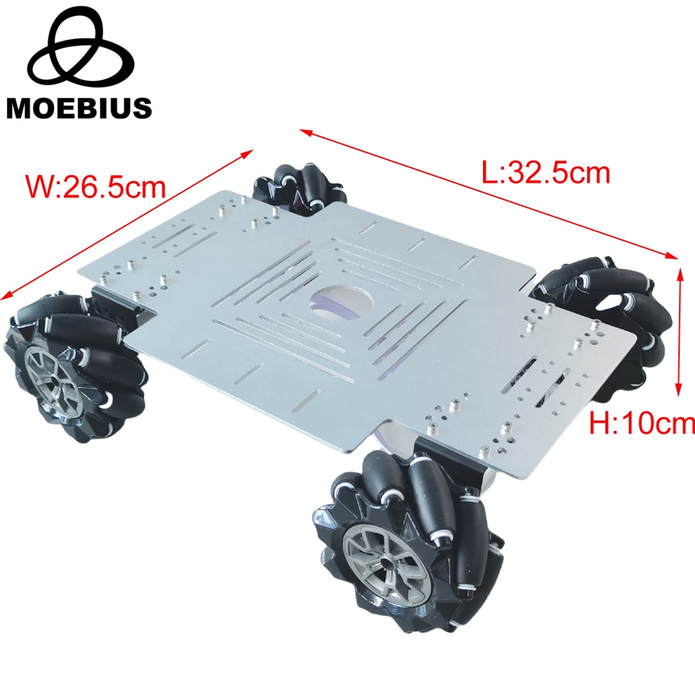 Kit de carro robô com roda mec - Diy Robot Electronics Kit avaliação e preço