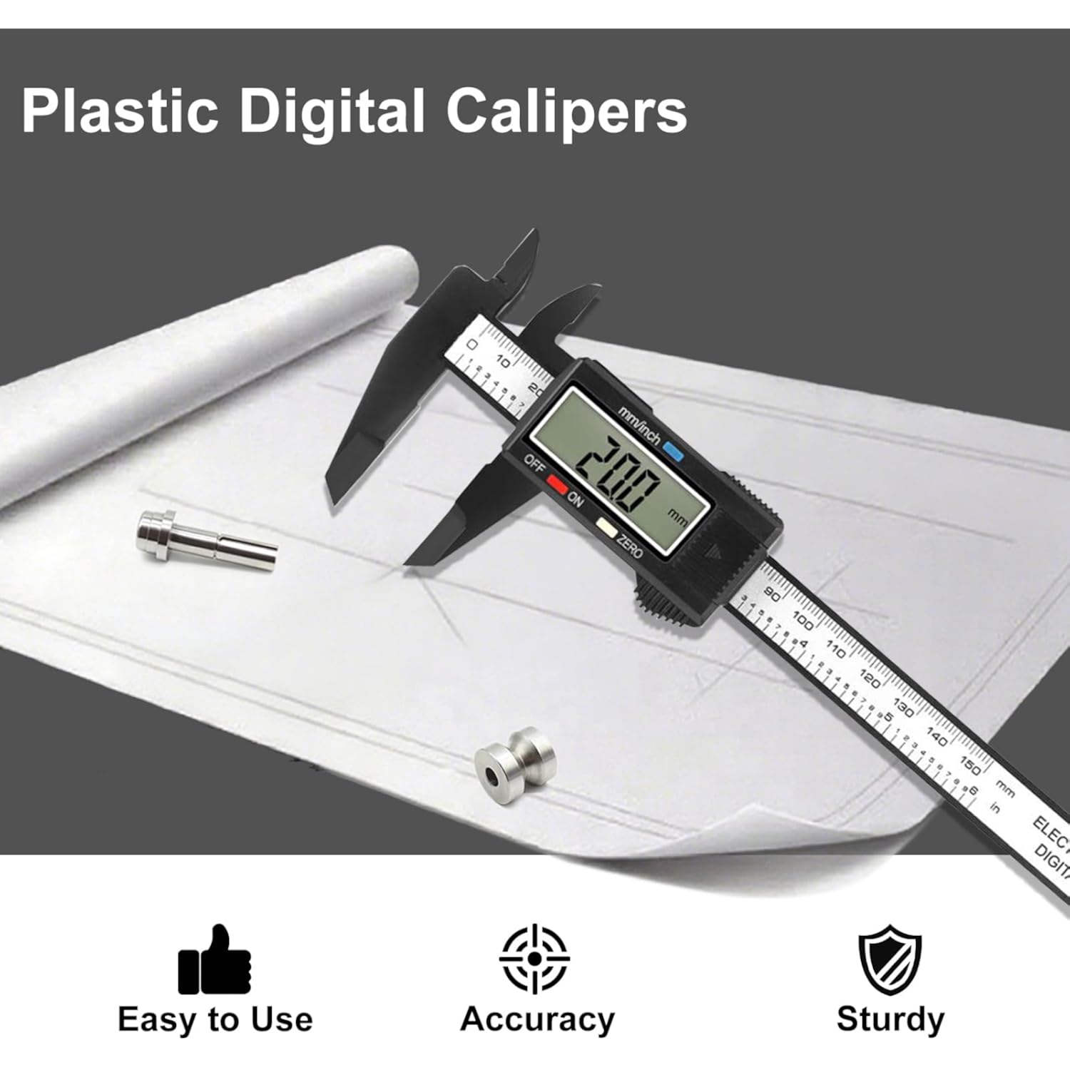 Paquímetro digital – paquímetr - Diy Home Electronics Lab avaliação e preço