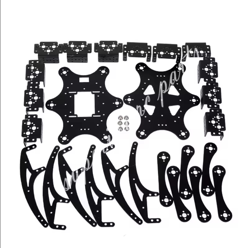 18 dof alumínio hexapod aranha - Diy Robot Electronics Kit avaliação e preço