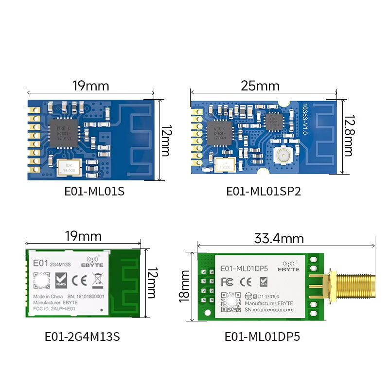 2 Peças Módulo RF Sem Fio nRF2 - Nrf24L01 Module Wireless avaliação e preço