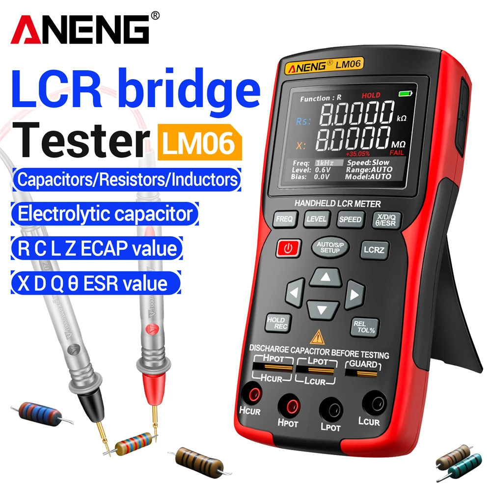 Medidor de Ponte LCR LM06 Elet - Diy Electronics Workshop avaliação e preço