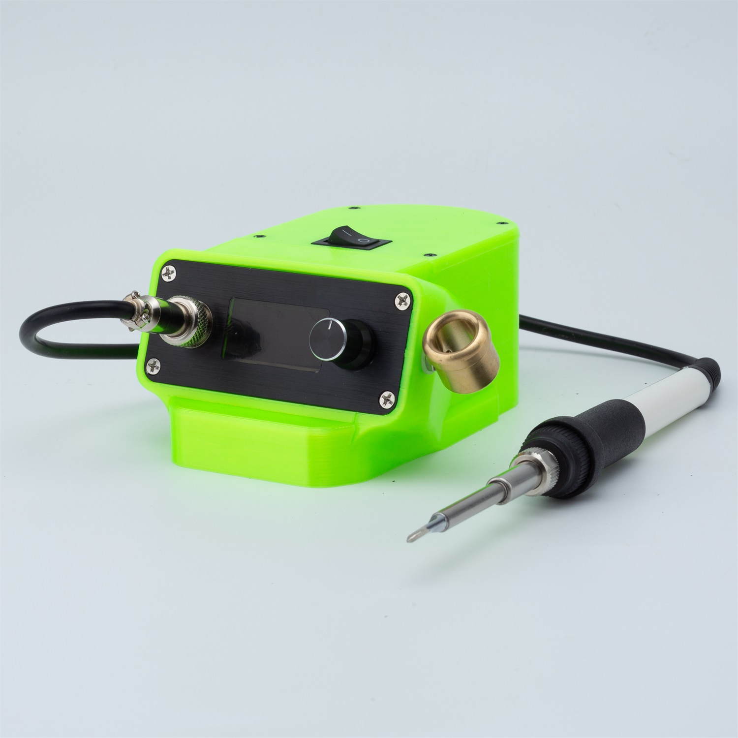 Estação de solda digital OLED  - Diy Soldering Station No Electronics avaliação e preço