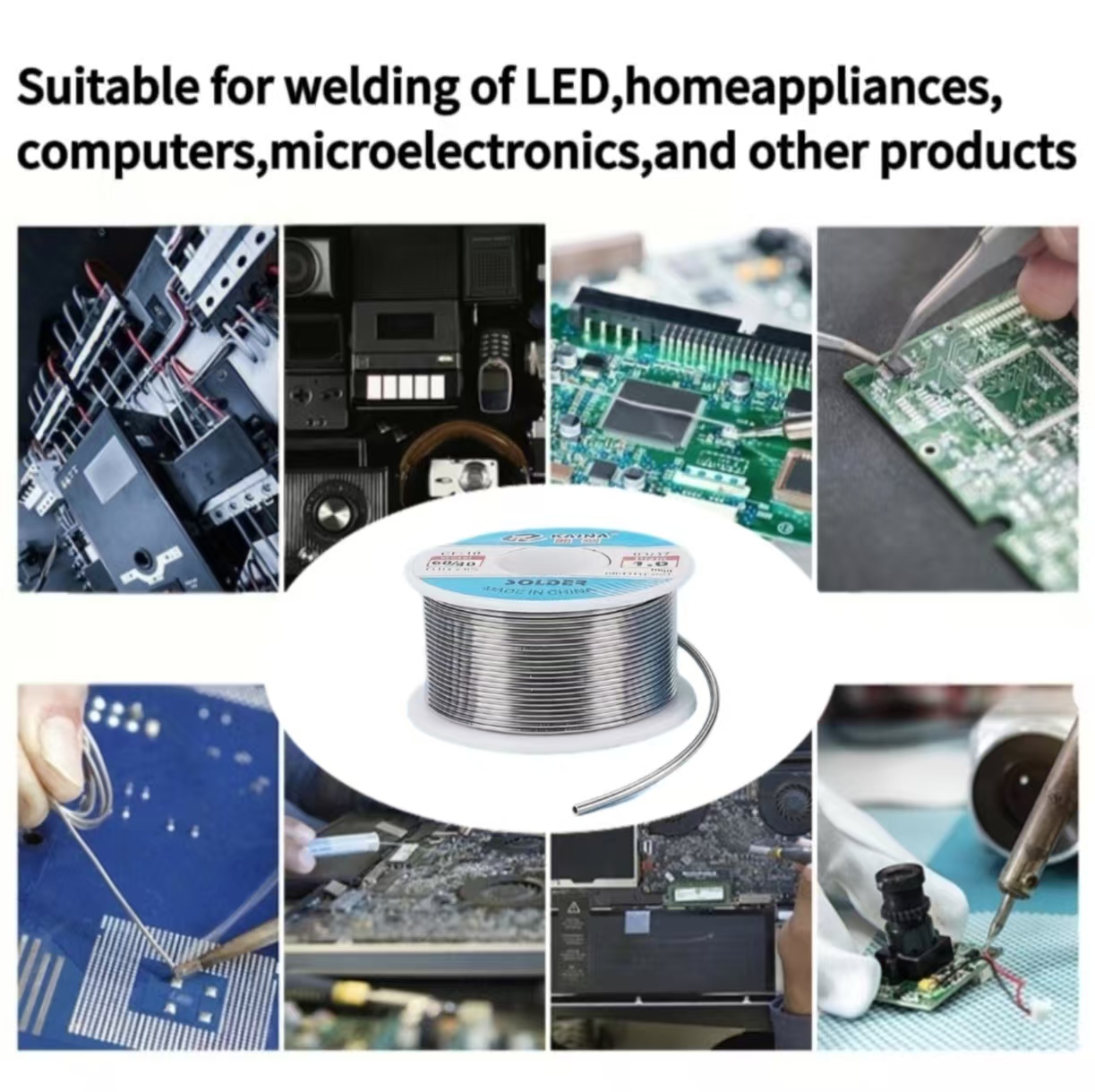 Fio de Solda com Núcleo de Res - Diy Electronics Flux avaliação e preço
