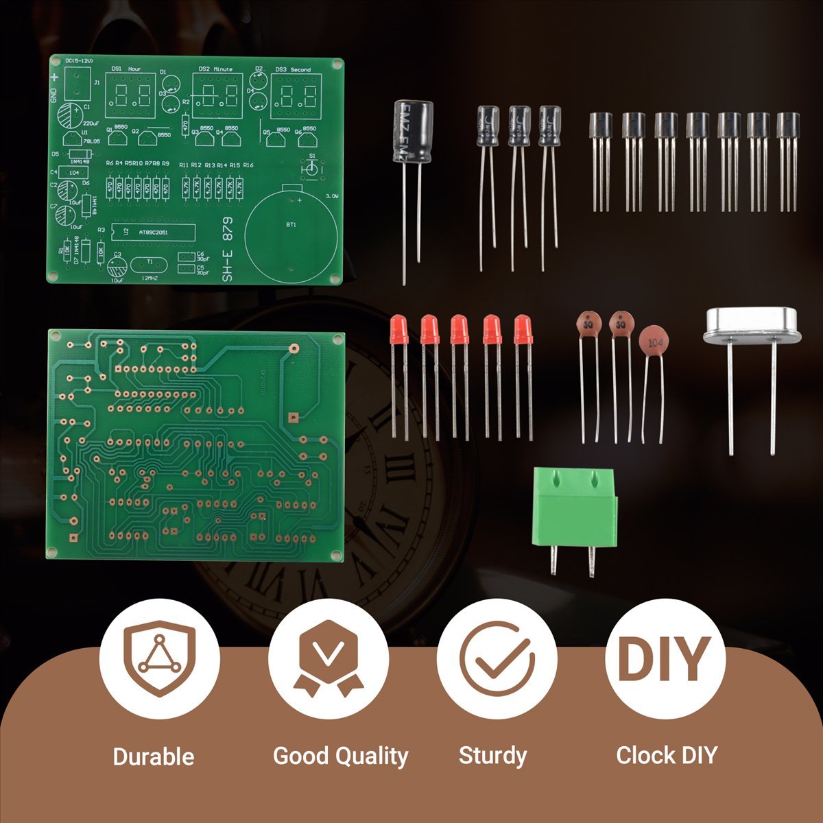 A003 AT89C2051 6 Display LED D - Diy Electronics Flux avaliação e preço