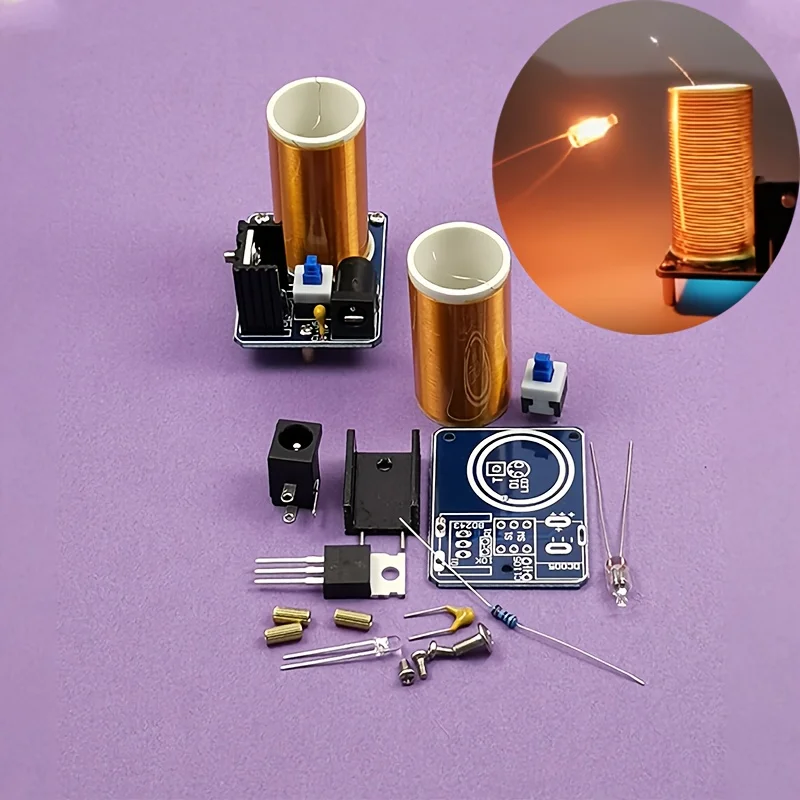 Mini kit de bobina tesla bd243 - Diy Electronics Kits For Kids avaliação e preço