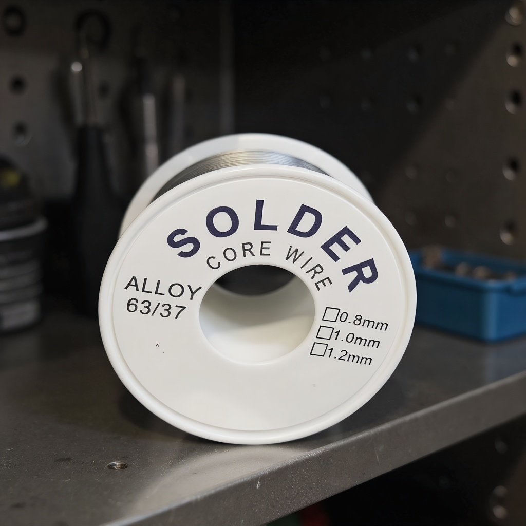 Fio de solda com núcleo de res - Diy Electronics Flux avaliação e preço