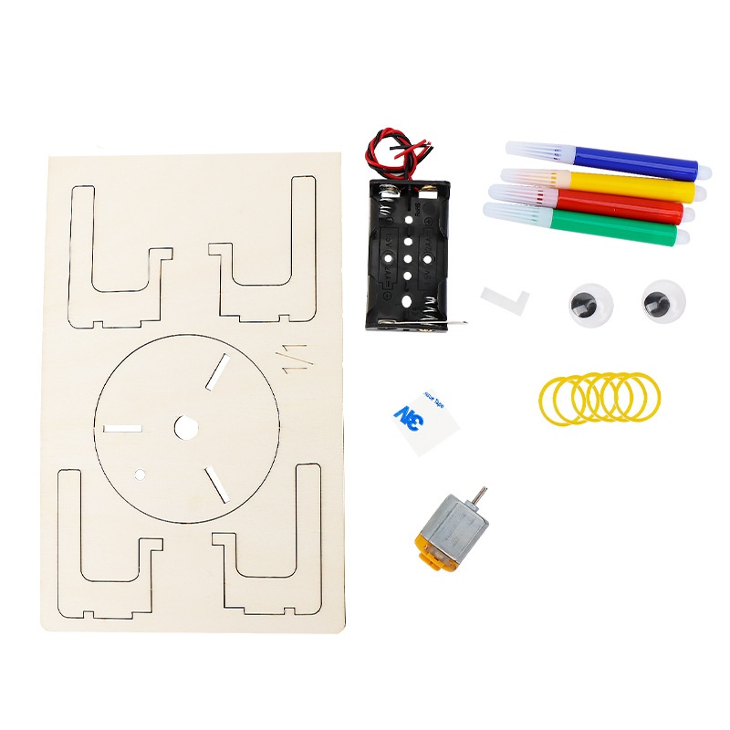 Diy vibração elétrica graffiti - Diy Robot Electronics Kit avaliação e preço
