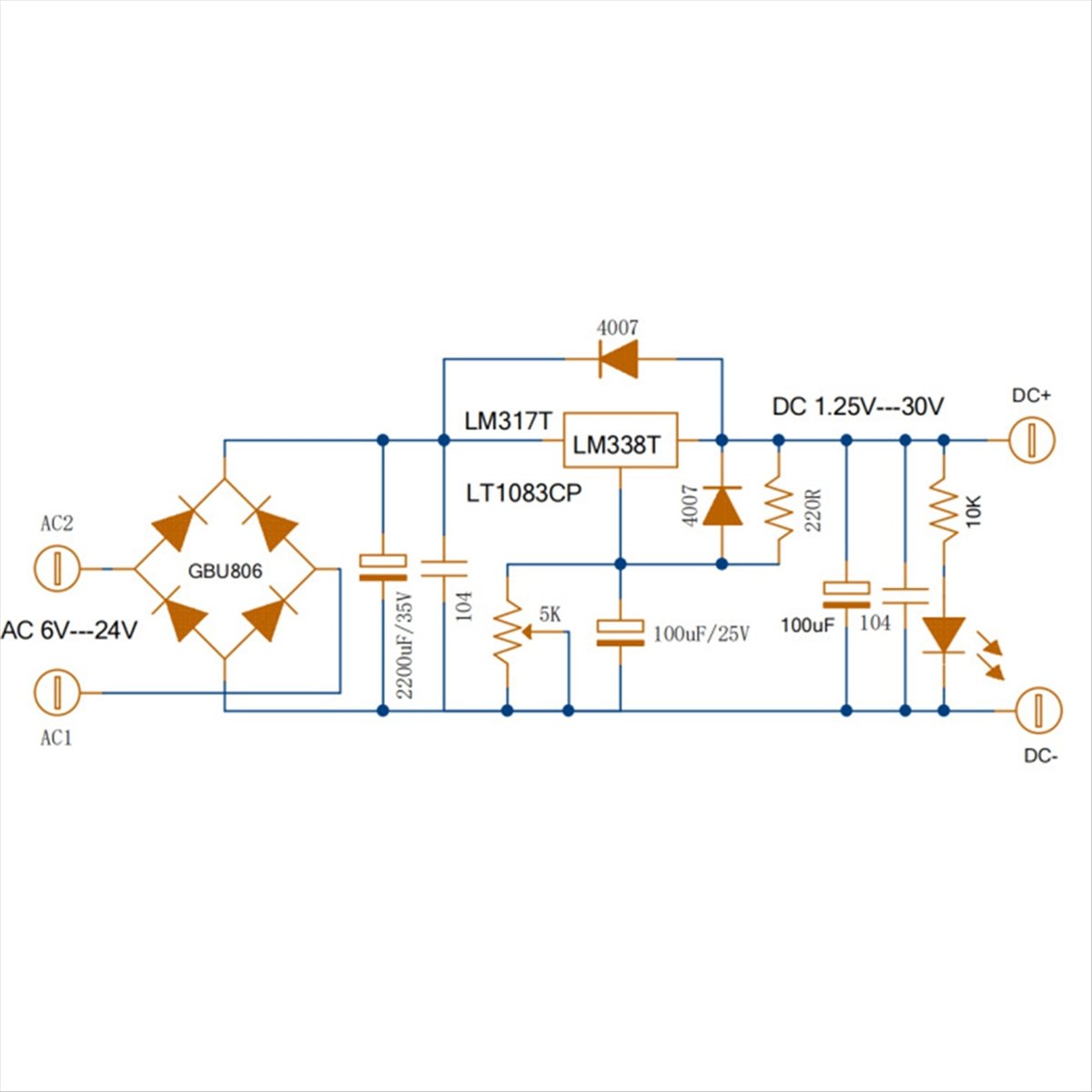 Delicioso-placa de fonte de al - Diy Electronics Filament avaliação e preço