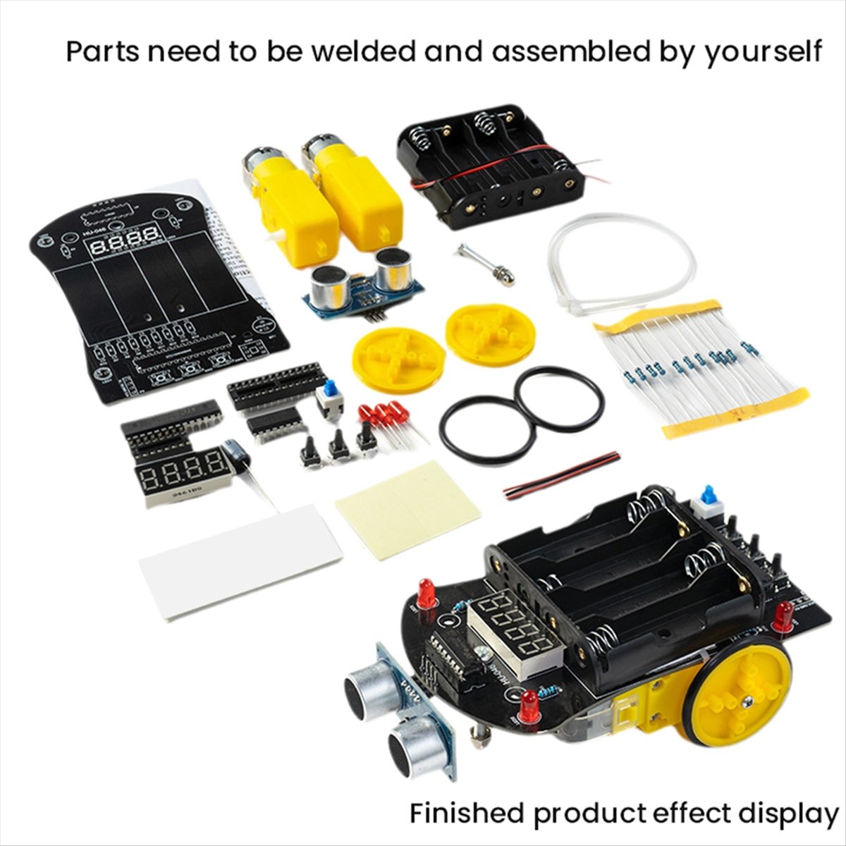 Kit Eletrônico DIY para Carro  - Diy Robot Electronics Kit avaliação e preço
