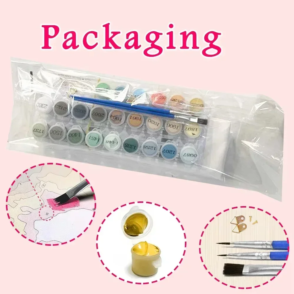 Kit de pintura por números par - Diy Elektronik avaliação e preço