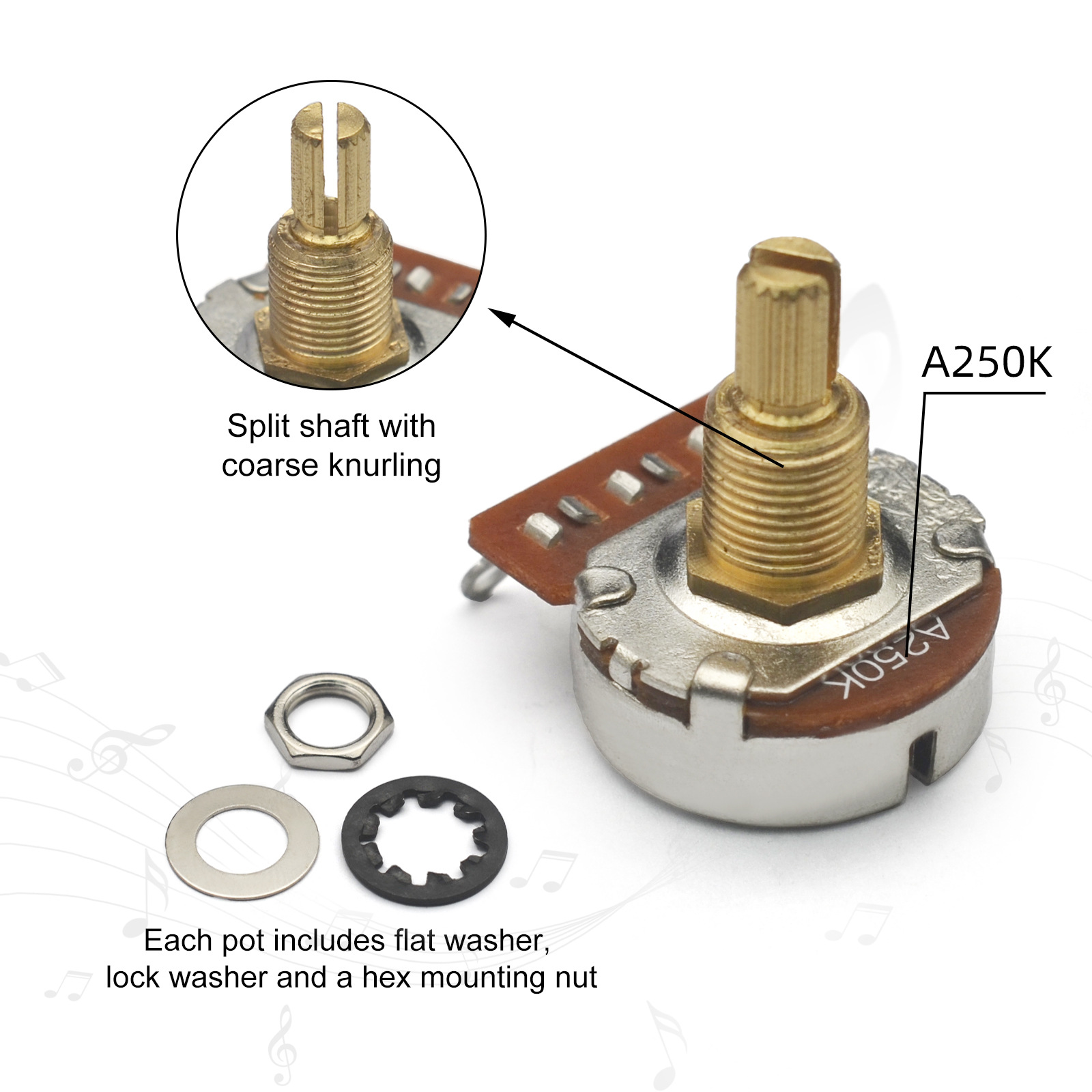 Kit de Eletrônica para Baixo E - Diy Guitar Electronics Kit avaliação e preço