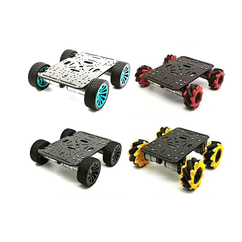 Chassi de Carro Robô 4WD com M - Diy Robot Electronics Kit avaliação e preço